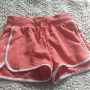 Jumping Beans Coral and White Athletic Shorts